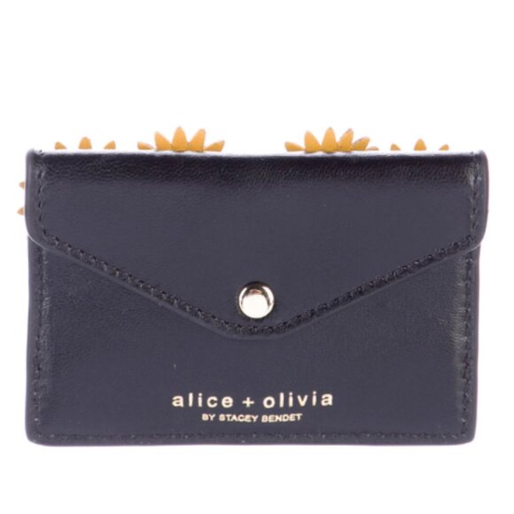Alice + Olivia | Leather Printed Compact Wallet - Picture 3 of 13